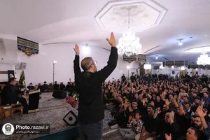 مراسم شب قدر ویژه ناشنوایان در حرم مطهر رضوی