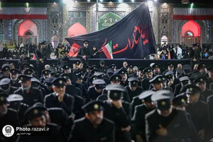آئین بزرگداشت رهبر شهید انقلاب اسلامی در حرم مطهر رضوی