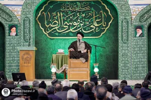 تشرف کاروان 4500 نفره آذربایجان شرقی به حرم مطهر رضوی