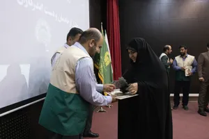 مراسم تکريم و معارفه مدير کانون&zwnj;های خدمت رضوی استان کرمانشاه/ گزارش تصویری