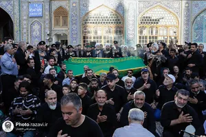 تشرف کاروان سفیران امام رئوف به حرم امامین کاظمین