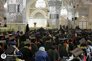 جشن دانش آموختگان علوم پزشکی کشور در حرم مطهر رضوی