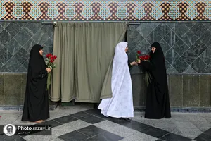 دیدار ۱۱۴ زوج دانشجوی دانشگاه&zwnj;های مشهد با تولیت آستان قدس رضوی