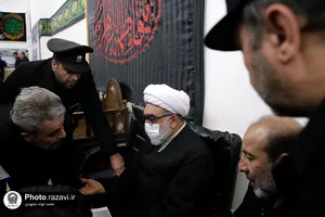 حضور تولیت آستان قدس رضوی در کشیک خانه دربانان