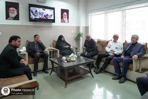 بازدید رئیس اورژانس کشور و رییس کمیسیون بهداشت مجلس از دارالشفا امام رضا علیه&zwnj;السلام