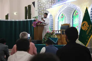 حرم رضوی میں اردو زبان زائرین کے لئے جشن 