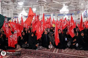 سوگواری زنان محله نوغان در سالروز شهادت امام هشتم علیه&zwnj;السلام