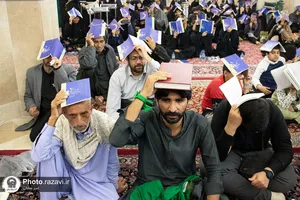 احیا شب نوزدهم ماه مبارک رمضان ویژه زائران اردو زبان در حرم مطهر رضوی