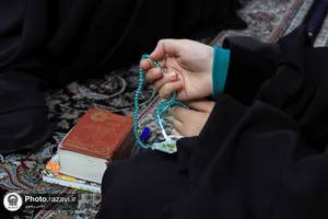 اعتکاف دانش&zwnj;آموزان دختر مدارس امام رضا(علیه&zwnj;السلام)