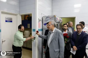 بازدید وزیر بهداشت از خدمات درمانی دارالشفا در ایام نوروز