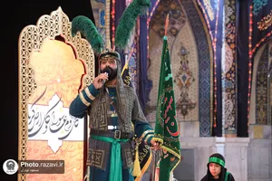 عزاداری سنتی شب پنجم محرم در &laquo;حسینیه حرم&raquo;