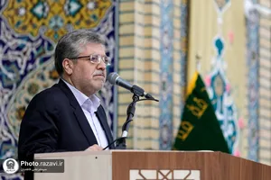 مراسم اذن خدمت و تشرف نیروهای خدمات شهری به حرم مطهر رضوی
