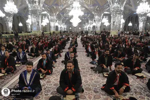 جشن دانش آموختگان علوم پزشکی کشور در حرم مطهر رضوی