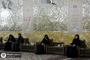 دیدار بانوان شاغل در آستان با تولیت آستان قدس رضوی