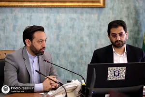 نشست صمیمی قائم مقام تولیت آستان قدس رضوی و شهردار مشهد