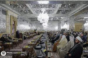 دیدار تولیت آستان قدس رضوی با شیوخ عشایر عراق