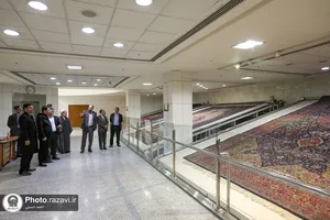 تشرف وزیر فرهنگ ترکمنستان به حرم مطهر رضوی