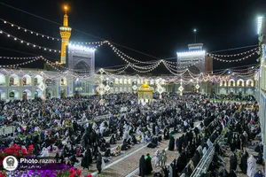 مراسم تحویل سال 1402 در حرم مطهر رضوی - 1