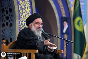 مراسم گرامیداشت حماسه ٩ دی در حرم مطهر رضوی - 3