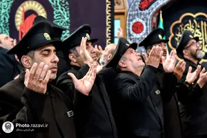 عزاداری هیئت عالم آل محمد در روز شهادت امام هادی علیه السلام