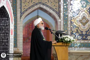 آئین خطبه&zwnj;خوانی شب شهادت امام حسین (ع) در حرم مطهر رضوی