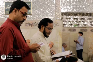 صحافی حرم مطهر رضوی