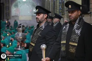 مراسم شام غریبان حضرت رضا(علیه&zwnj;السلام) در حرم مطهر رضوی