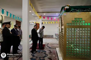 خدمت&zwnj;رسانی آستان قدس رضوی در روستای هندل آباد