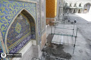 پروژه مرمت و بازسازی صحن انقلاب