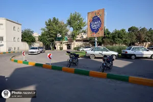 تبلیغات محیطی طرح های دهه کرامت در سطح شهر مشهد