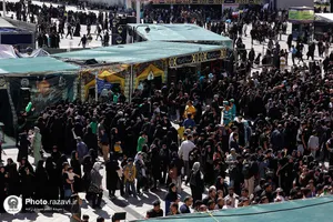 مواکب خدمت&zwnj;رسان به زائرین در دهه آخر صفر
