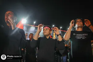 مراسم عزاداری دهه اول محرم شرکت صنایع پیشرفته رضوی