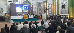 اجتماع بزرگ خادم&zwnj;یاران رضوی در شبستان امامزاده عبدالله گرگان + تصاویر
