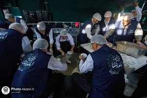 تبرک خانه امام رضا علیه&zwnj;السلام