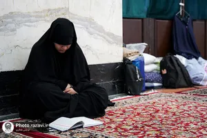 اعتکاف دخترانه دانش آموزان دبیرستان&zwnj;های امام رضا علیه&zwnj;السلام-2
