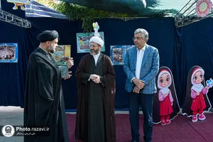 بازدید مدیران آستان قدس رضوی از فرایند توزیع اقلام آموزشی و فرهنگی مهدالرضا علیه&zwnj;السلام