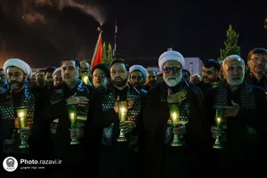 مراسم شام غریبان حضرت رضا(علیه&zwnj;السلام) در حرم مطهر رضوی