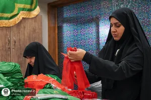 کارگاه دوخت لباس شیرخوارگان حسینی