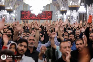 مراسم عزاداری شب رحلت پیامبر اکرم(ص) در رواق امام خمینی(ره)