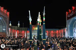 عزاداری سنتی شب پنجم محرم در &laquo;حسینیه حرم&raquo;