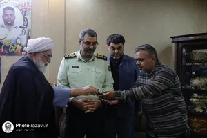 دیدار تولیت آستان قدس رضوی با خانواده شهدا و جانبازان