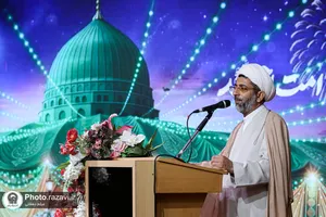جشن میلاد پیامبر اسلام (ص) و امام جعفر صادق علیه&zwnj;السلام در بیمارستان رضوی