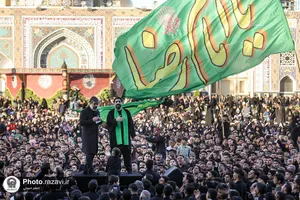 مراسم چهارپایه خوانی شهادت امام رضا علیه&zwnj;السلام