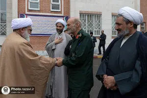 دیدار تولیت آستان قدس رضوی با فرماندهان، پاسداران و بسیجیان سپاه امام رضا(ع)