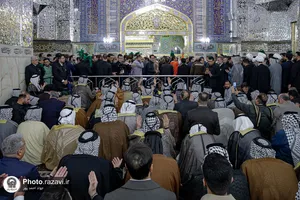 تشرف شیوخ عشایر عراق به حرم مطهر رضوی
