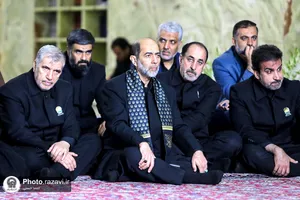 آیین خطبه خوانی شب شهادت امام رضا علیه السلام در حرم مطهر رضوی - 2