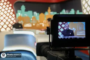 حضور مدیر عالی حرم مطهر رضوی در برنامه تلویزیونی &laquo;اشاره&raquo;