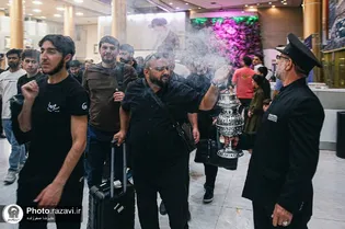 استقبال ویژه خدام حرم رضوی از هیئت ۱۳۰ نفره شخصیت‌های مذهبی و فرهنگی گرجستان