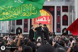 مراسم چهارپایه خوانی شهادت امام رضا علیه&zwnj;السلام
