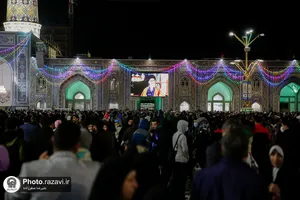 مراسم تحویل سال 1402 در حرم مطهر رضوی - 2